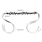 Gothic Velvet Thorn Choker, Strange Dollz Boudoir