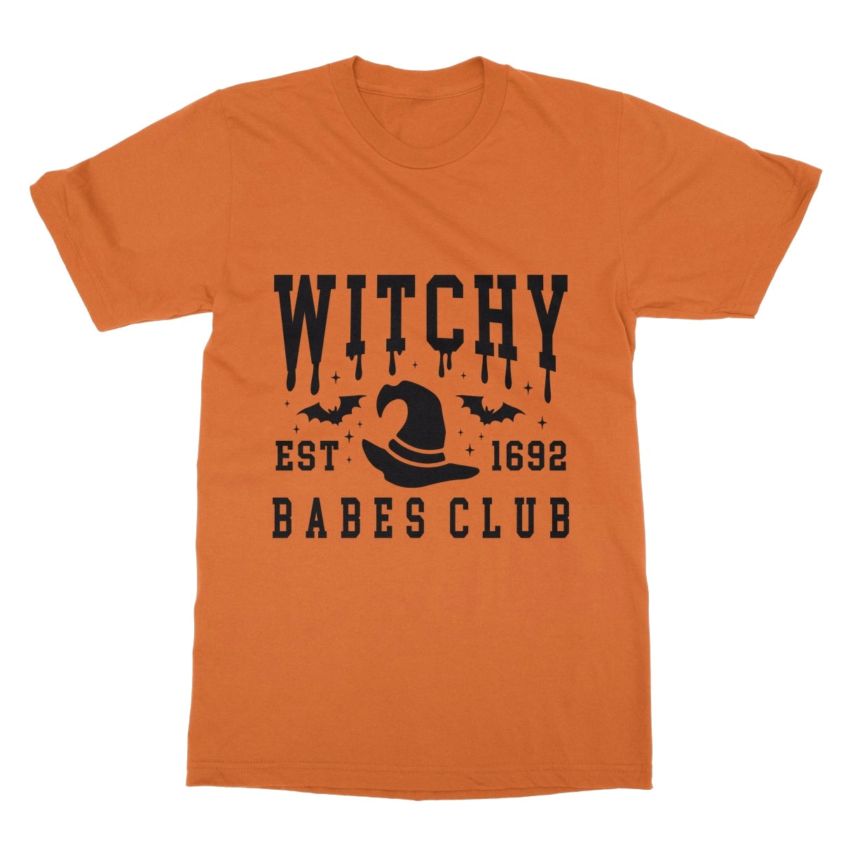 Witchy Babes club, Halloween, Softstyle T-Shirt