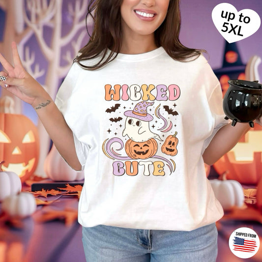 Wicked Cute Softstyle T-Shirt, Halloween, kawaii