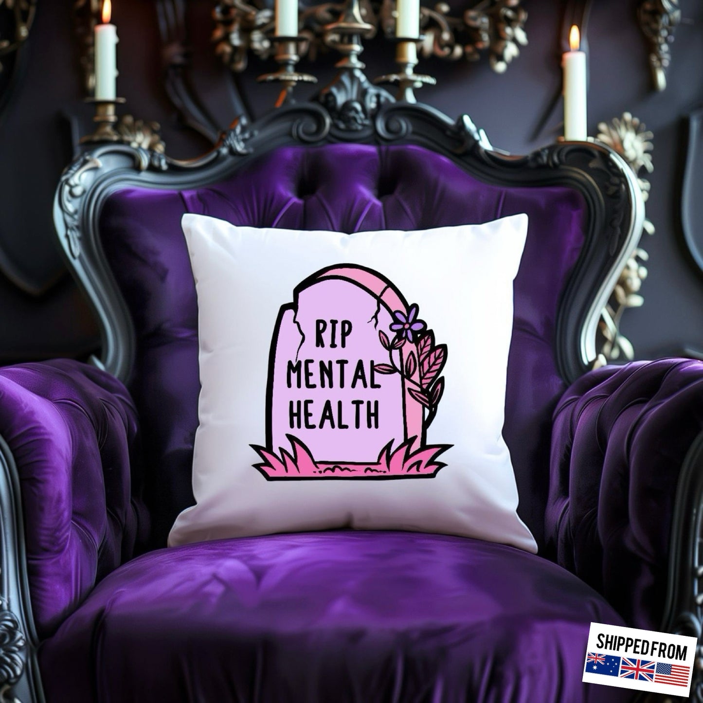 RIP Mental Health Cushion