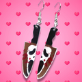 Ghostface earrings