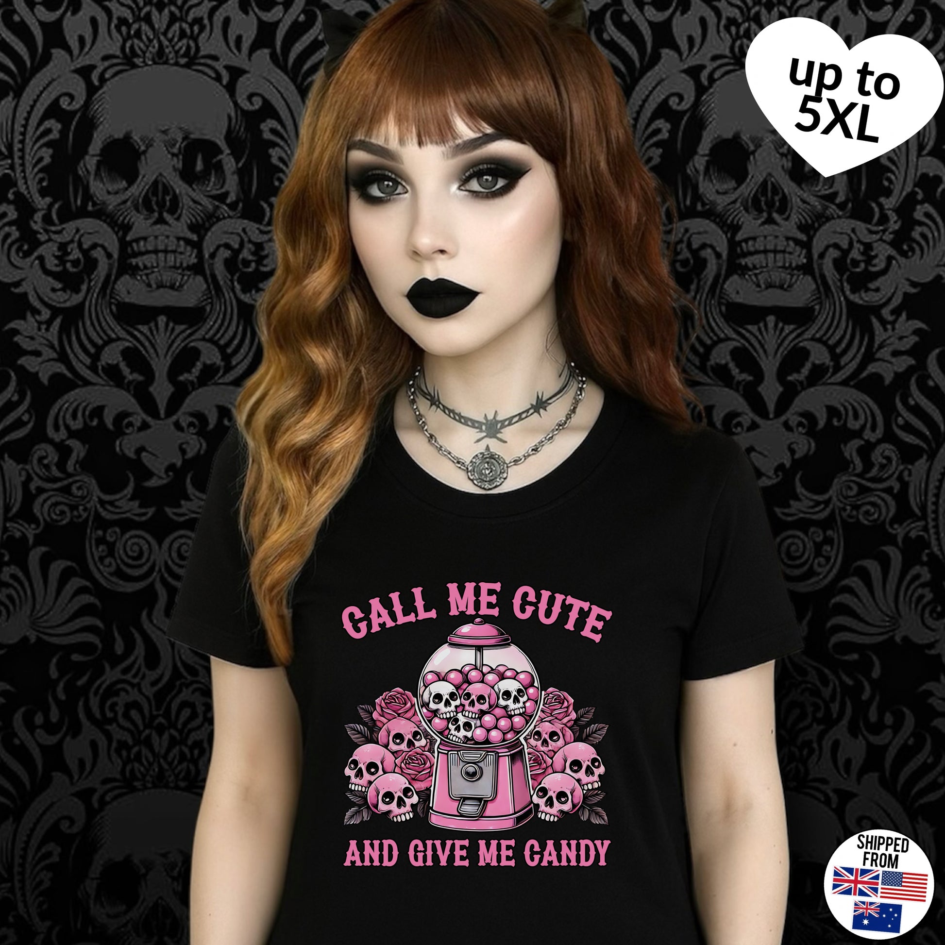 Pastel goth tshirt
