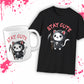 Cute Grim Reaper Softstyle T-Shirt, up to 5XL
