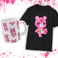 Cute Satanic Bear Softstyle T-Shirt, up to 5XL
