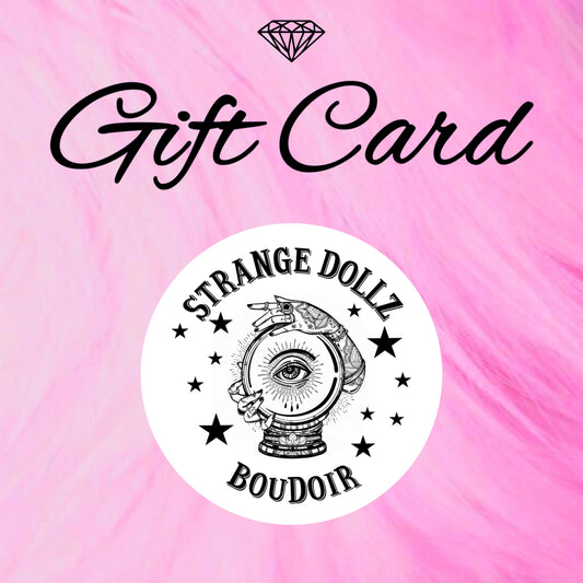 Gift card, digital item, Strange Dollz Boudoir