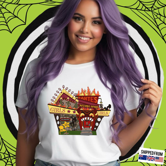 Dantes Inferno, Beetlejuice, Halloween Softstyle T-Shirt