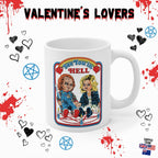 Chucky Valentine’s Mug, Horror Movie, Halloween