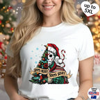 Sorta Merry Sorta Scary, Christmas Softstyle T-Shirt, up to 5XL, Jason Voorhees, Horror Movie, Spooky