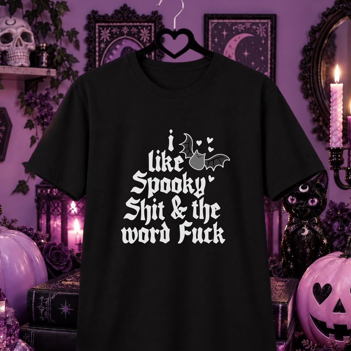 I like spooky sh*t, T-Shirt, up to 5XL, Halloween