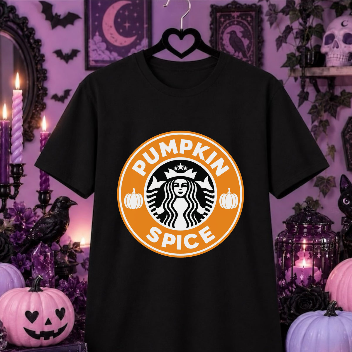 Pumpkin spice, Starbucks Halloween Softstyle T-Shirt