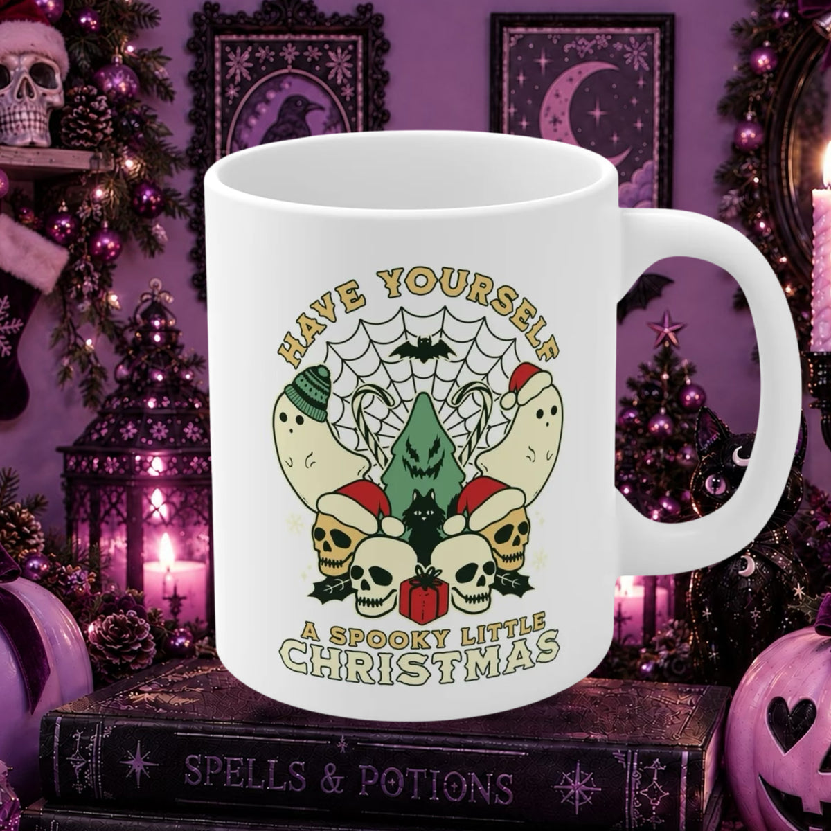 Spooky Little Christmas Mug