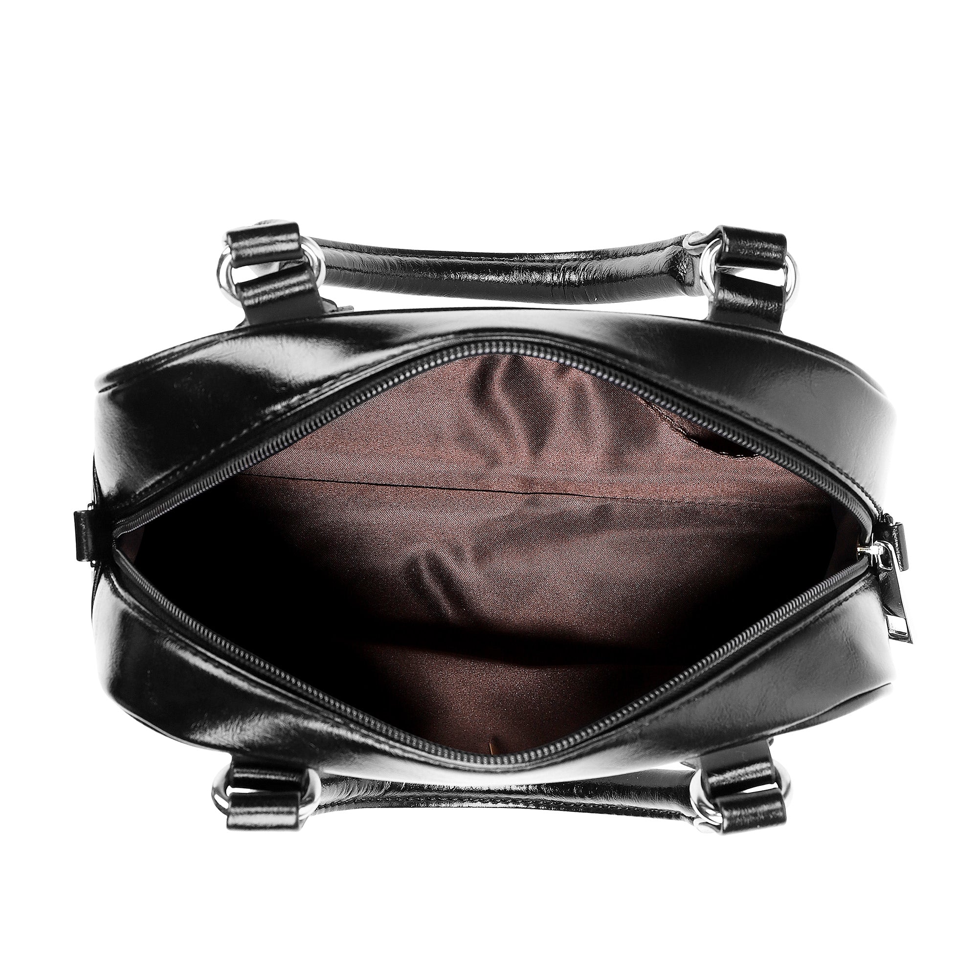 Horror Movies Vegan Leather Handbag, PINK tarot cards