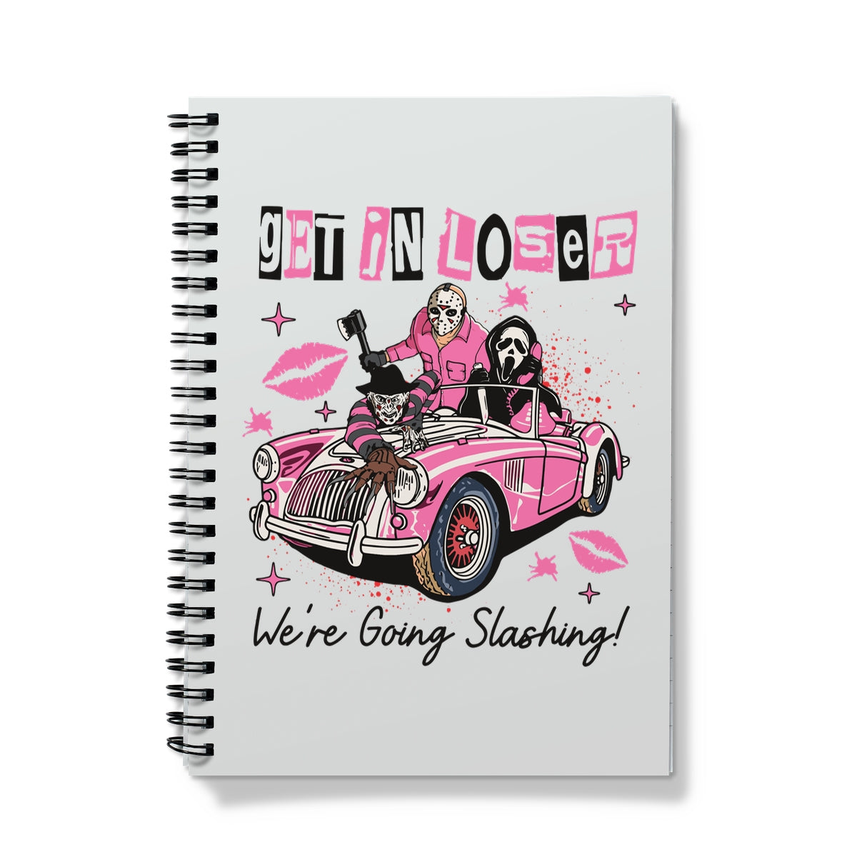 Get in loser ! Horror Movies Notebook