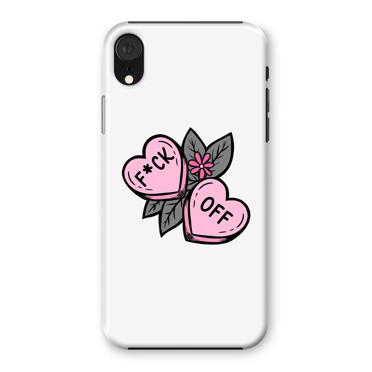 F*ck Off cute tattoo design Snap Phone Case