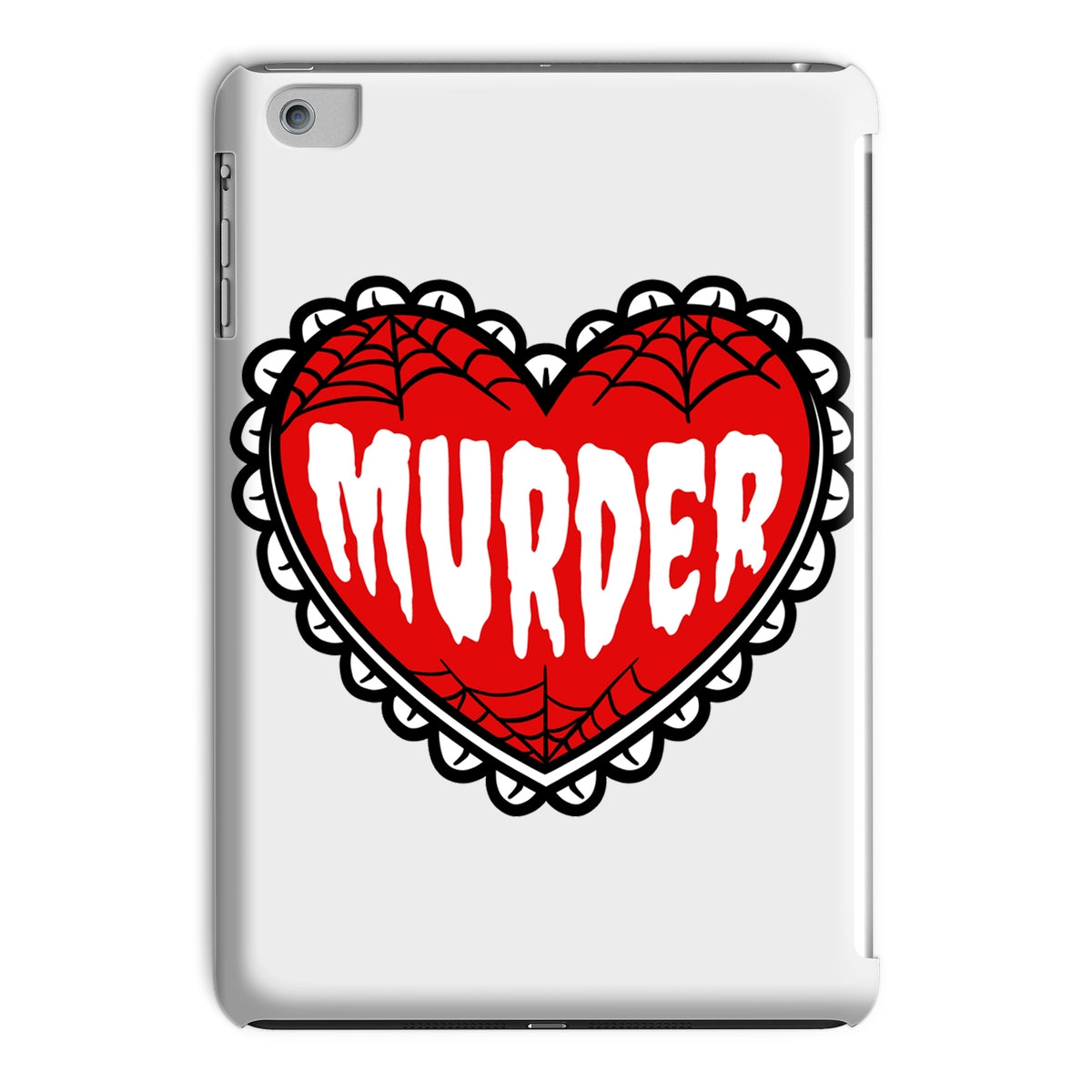 Murder, cute heart design Tablet Cases