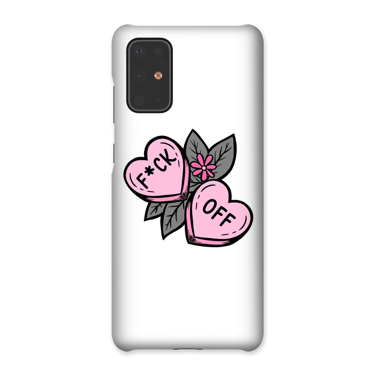 F*ck Off cute tattoo design Snap Phone Case