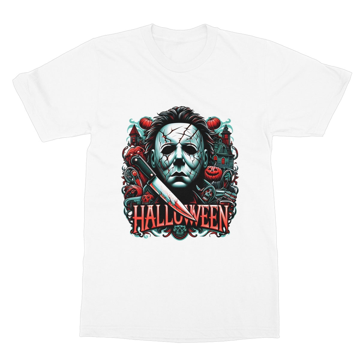 Michael Myers, Halloween, Horror Movies, Softstyle T-Shirt