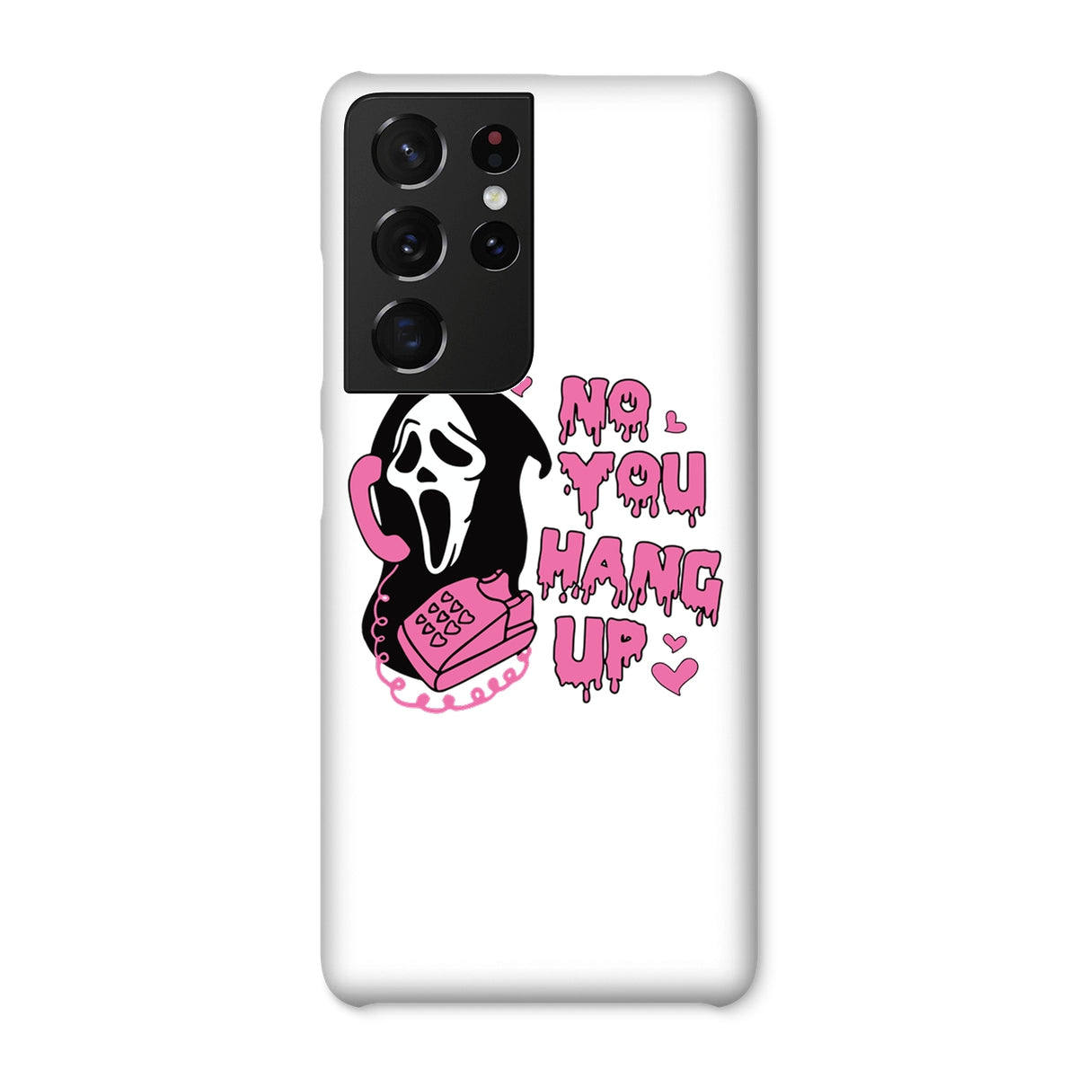 Scream Ghostface Horror Movie Snap Phone Case