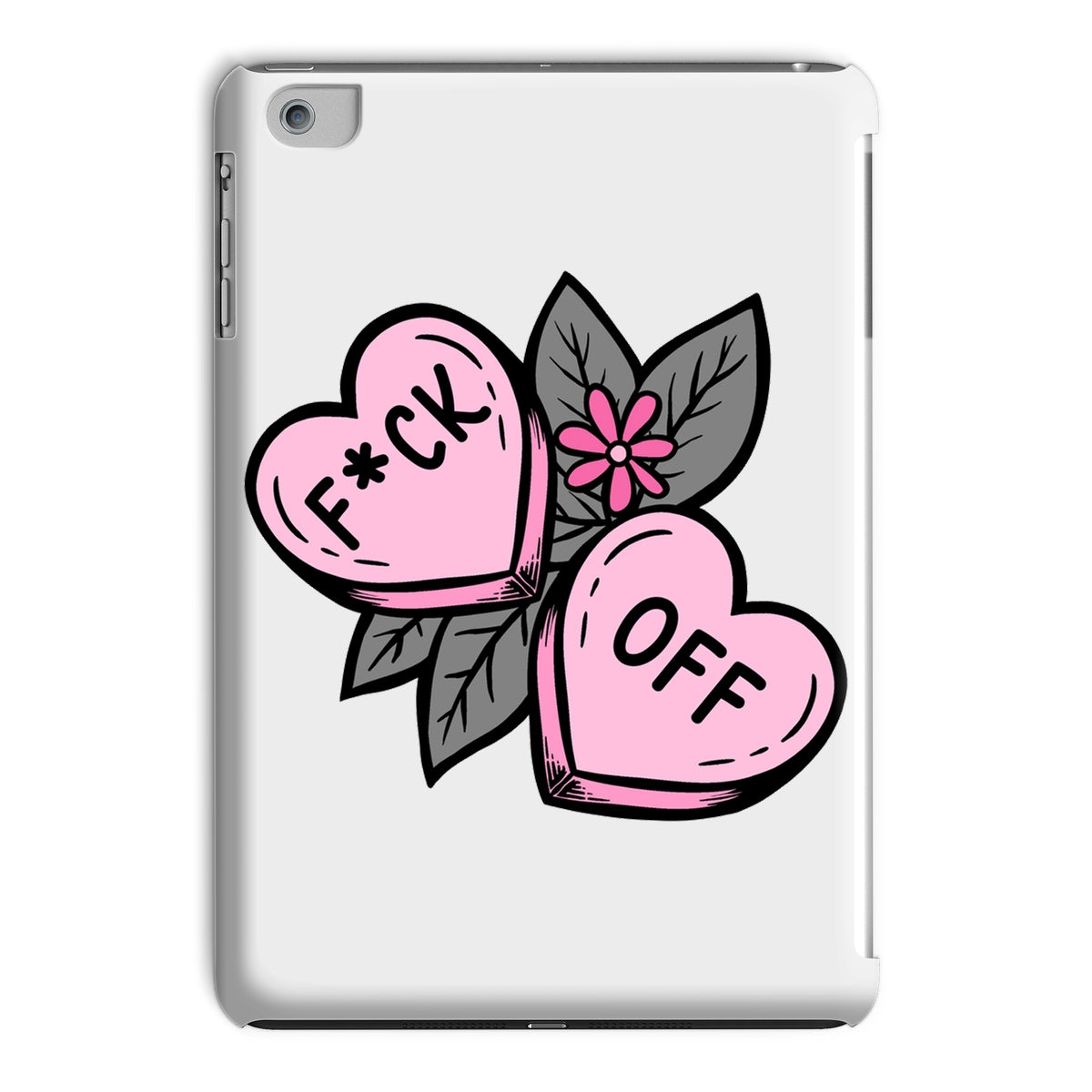 F*ck Off cute tattoo design Tablet Cases