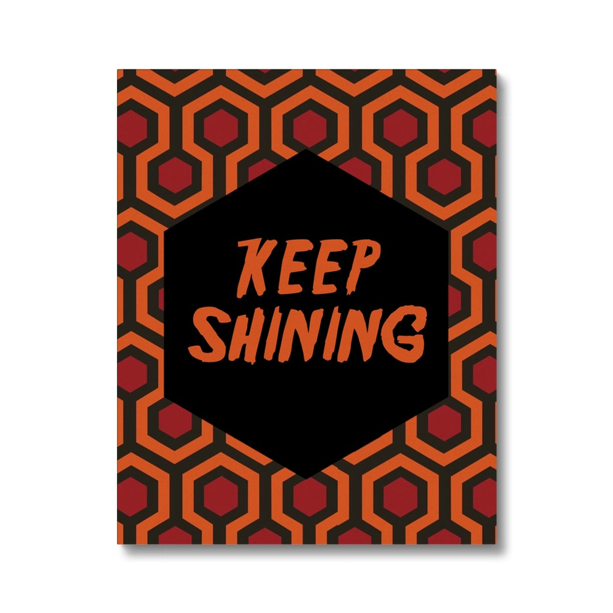 Keep Shining, Horror movie, Halloween Canvas