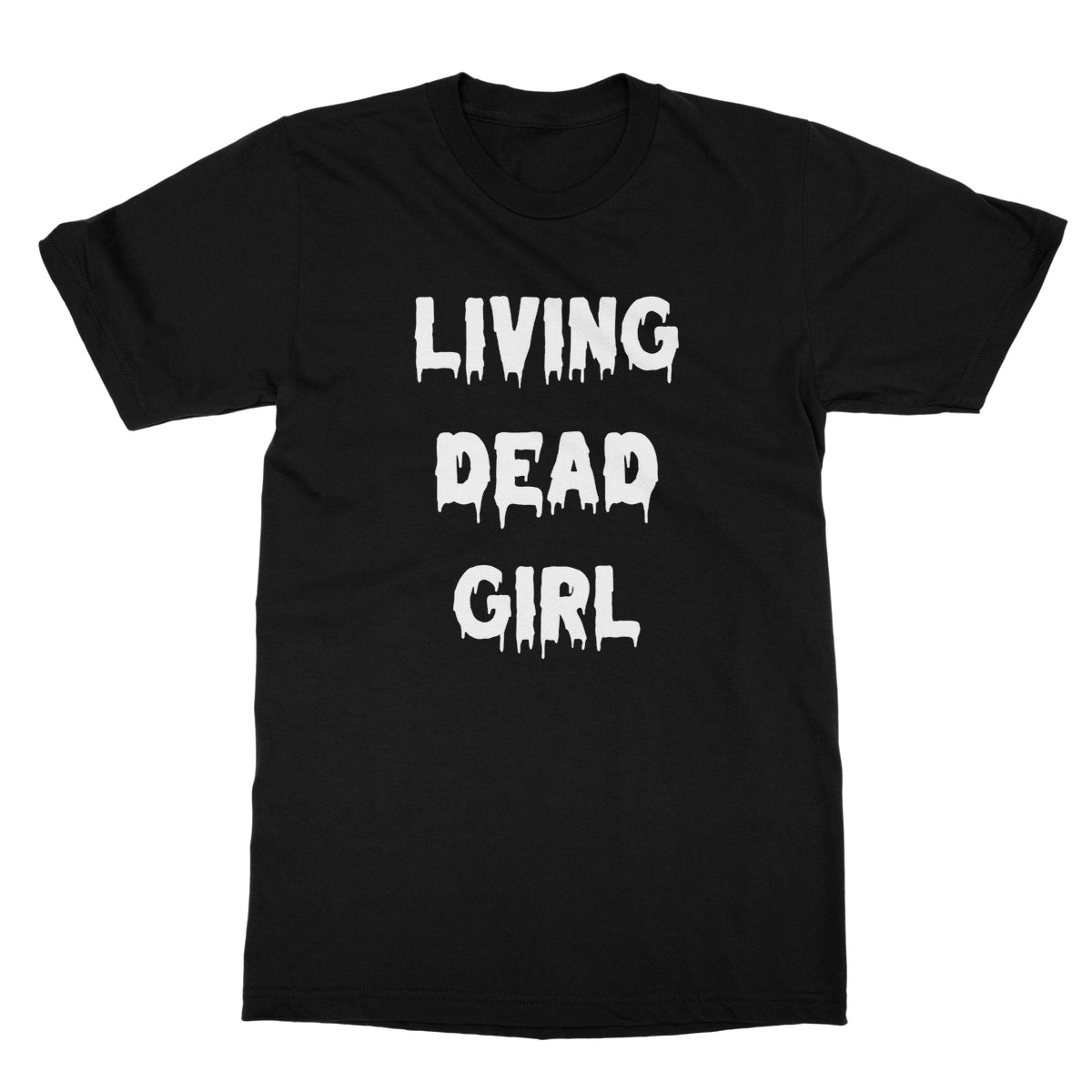 Living Dead Girl, Unisex Softstyle T-Shirt, psychobilly