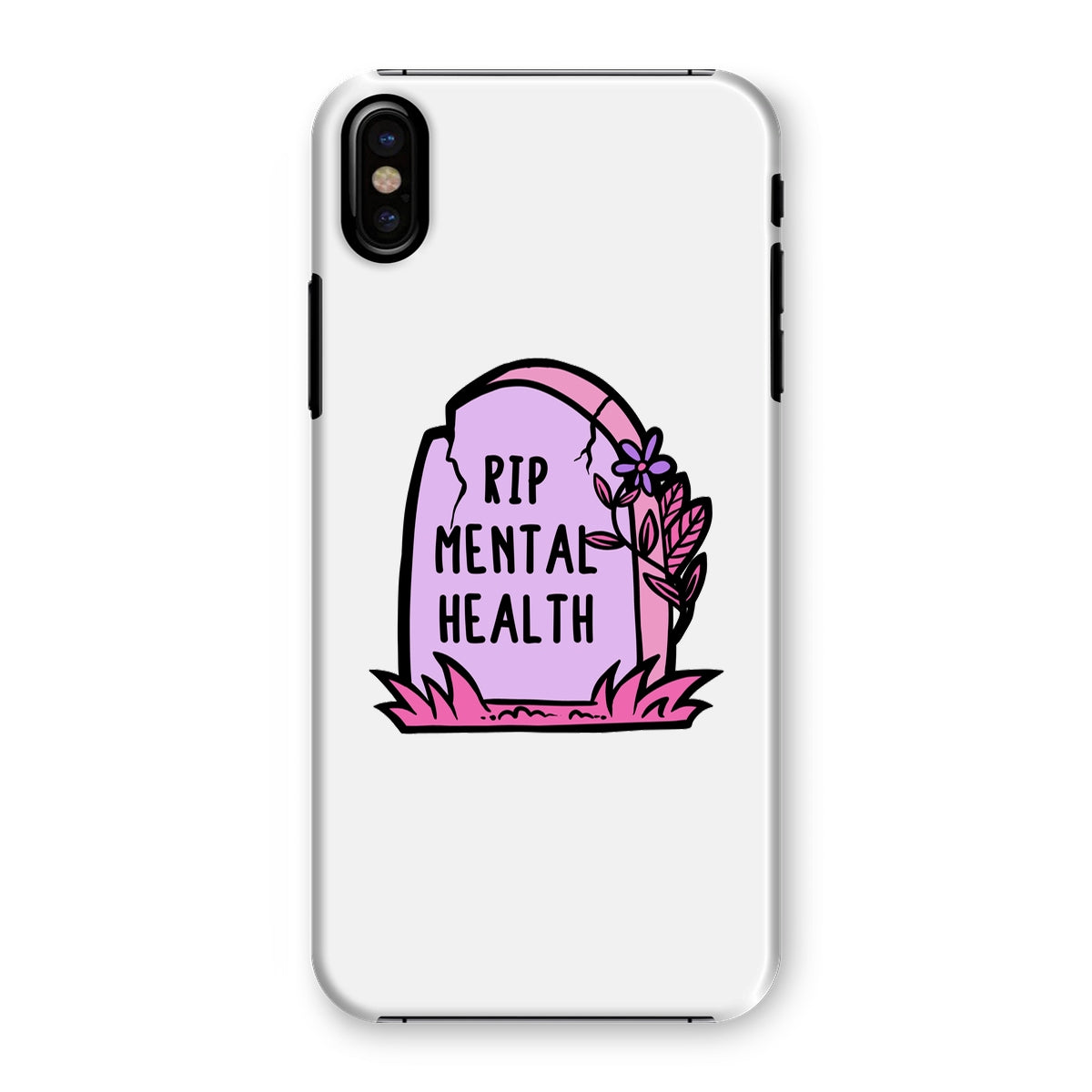 RIP Mental Health Snap Phone Case