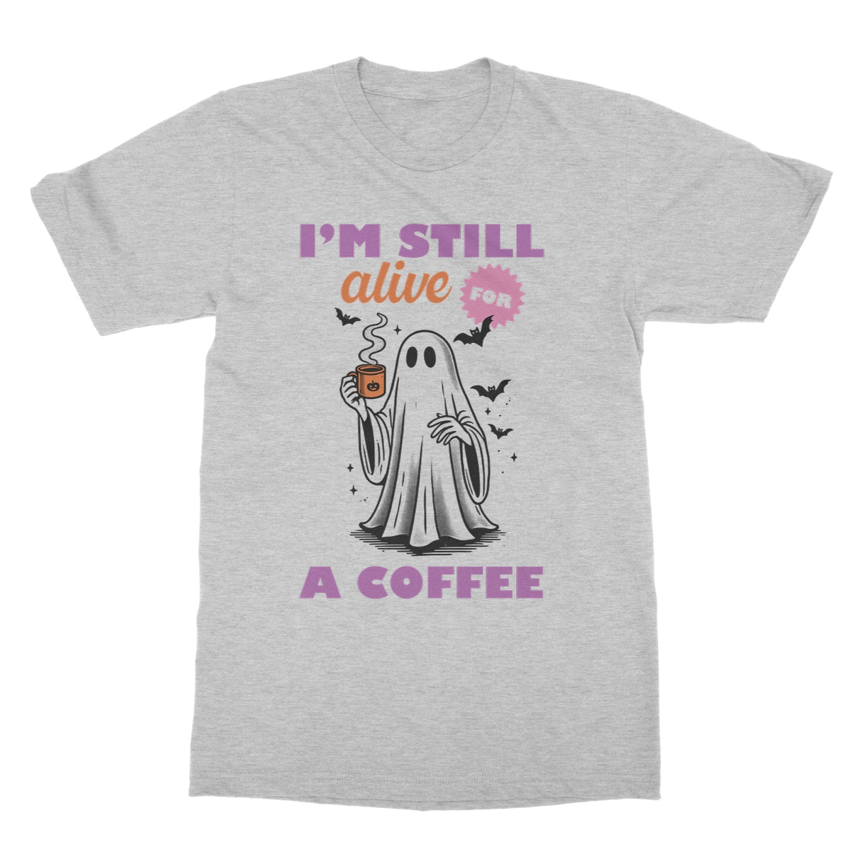 Still alive for coffee, Halloween Softstyle T-Shirt