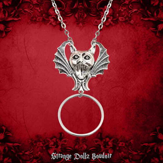 vampire necklace, Gothic jewellery, Strange Dollz Boudoir