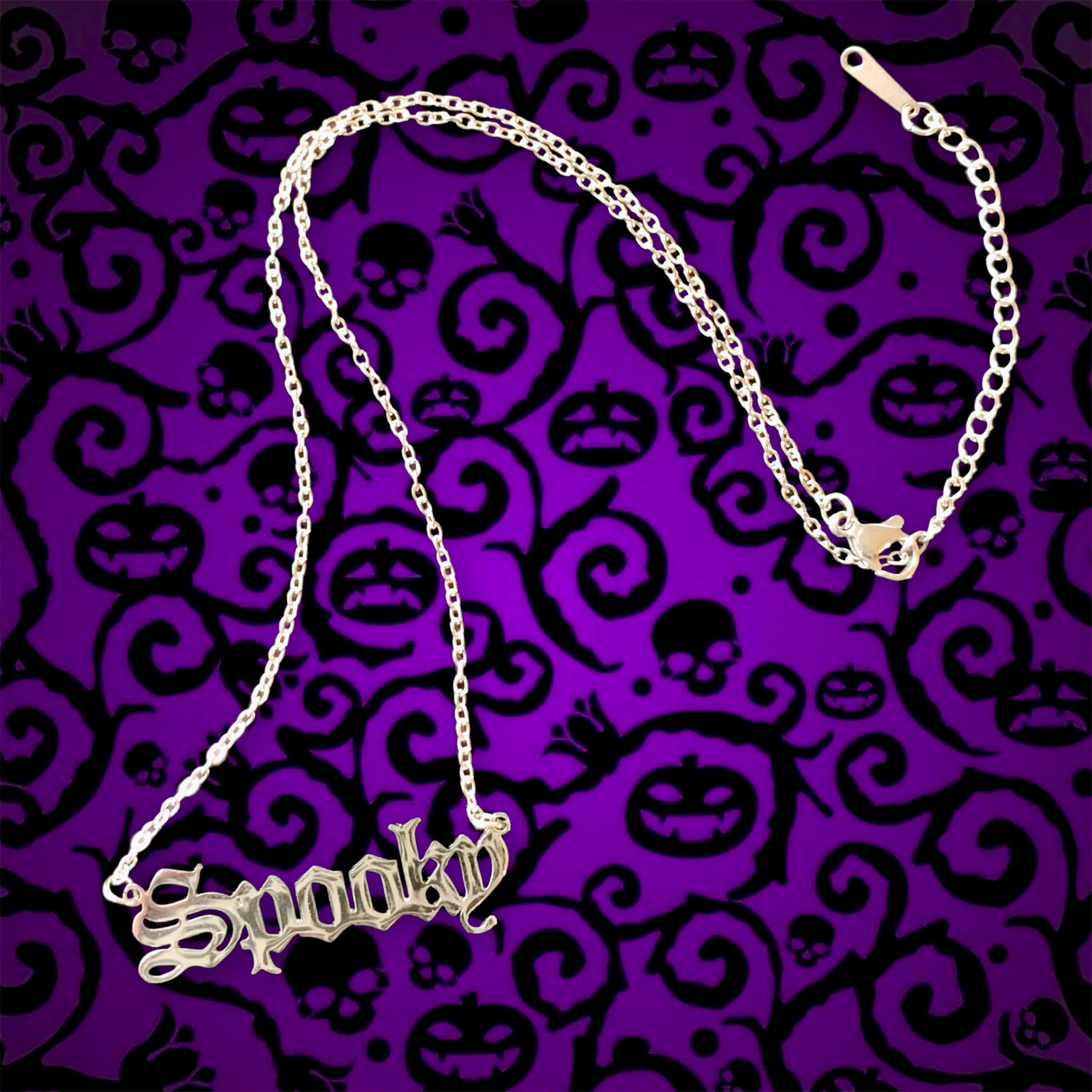 Spooky necklace, Gothic,  Halloween