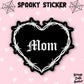 Goth mom sticker, Strange Dollz Boudoir