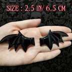 Pink Bat wings hair clips, Succubus, Demon, Gothic Cosplay Harajuku, Halloween, Strange Dollz Boudoir